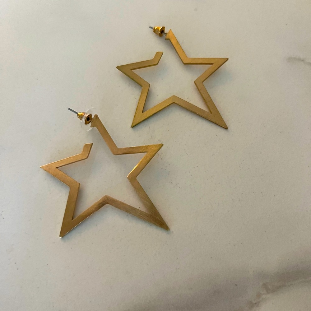Madewell good star earrings